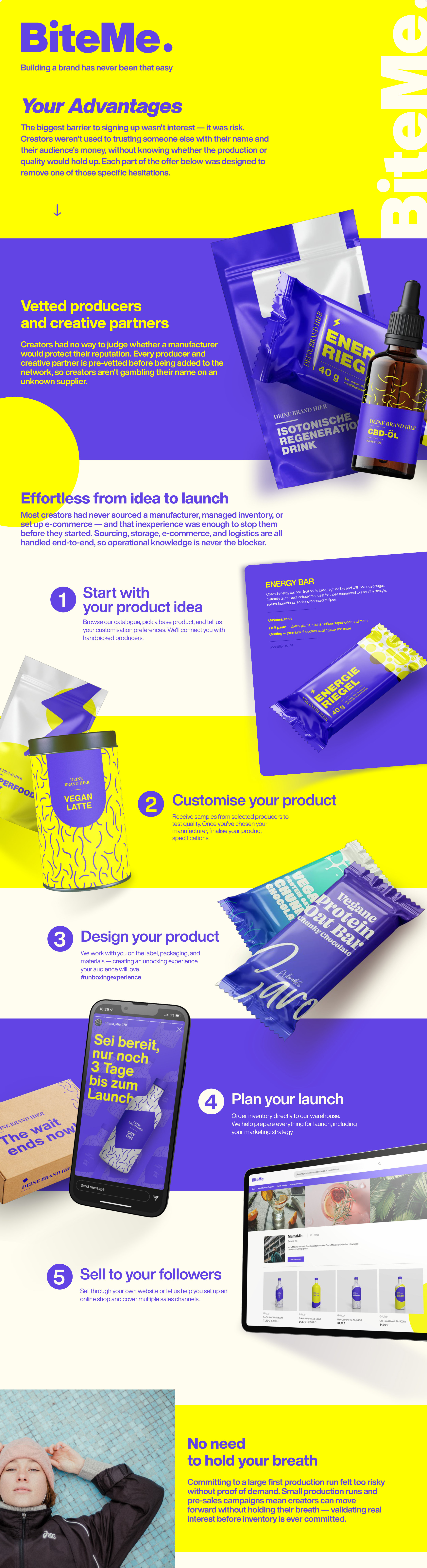 BiteMe. visual case study