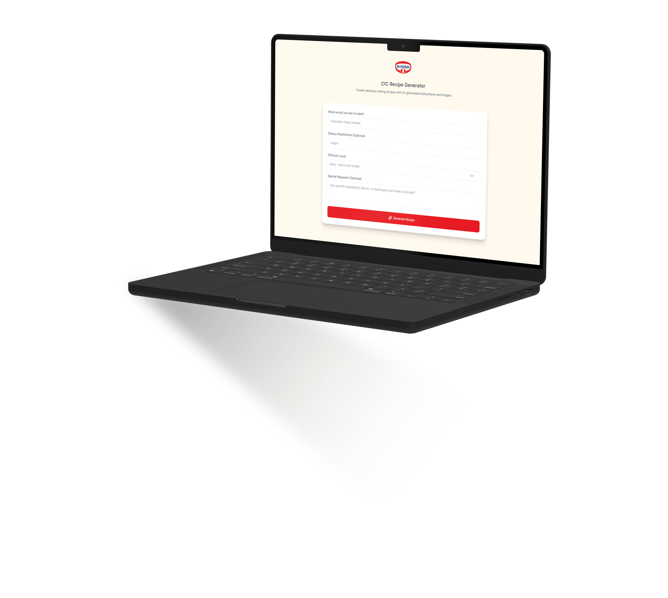 CIC input form