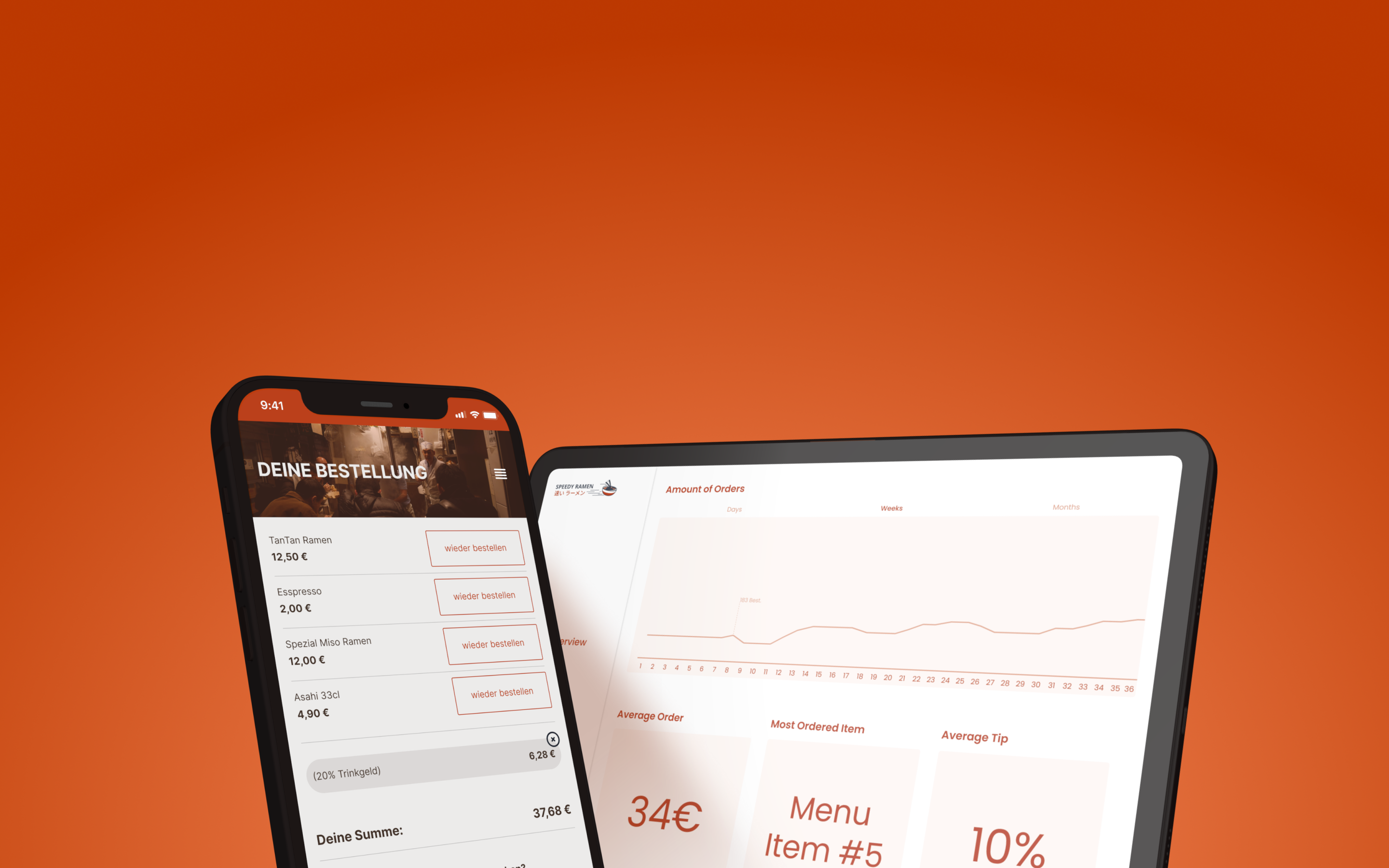 Speedy Ramen product mockup